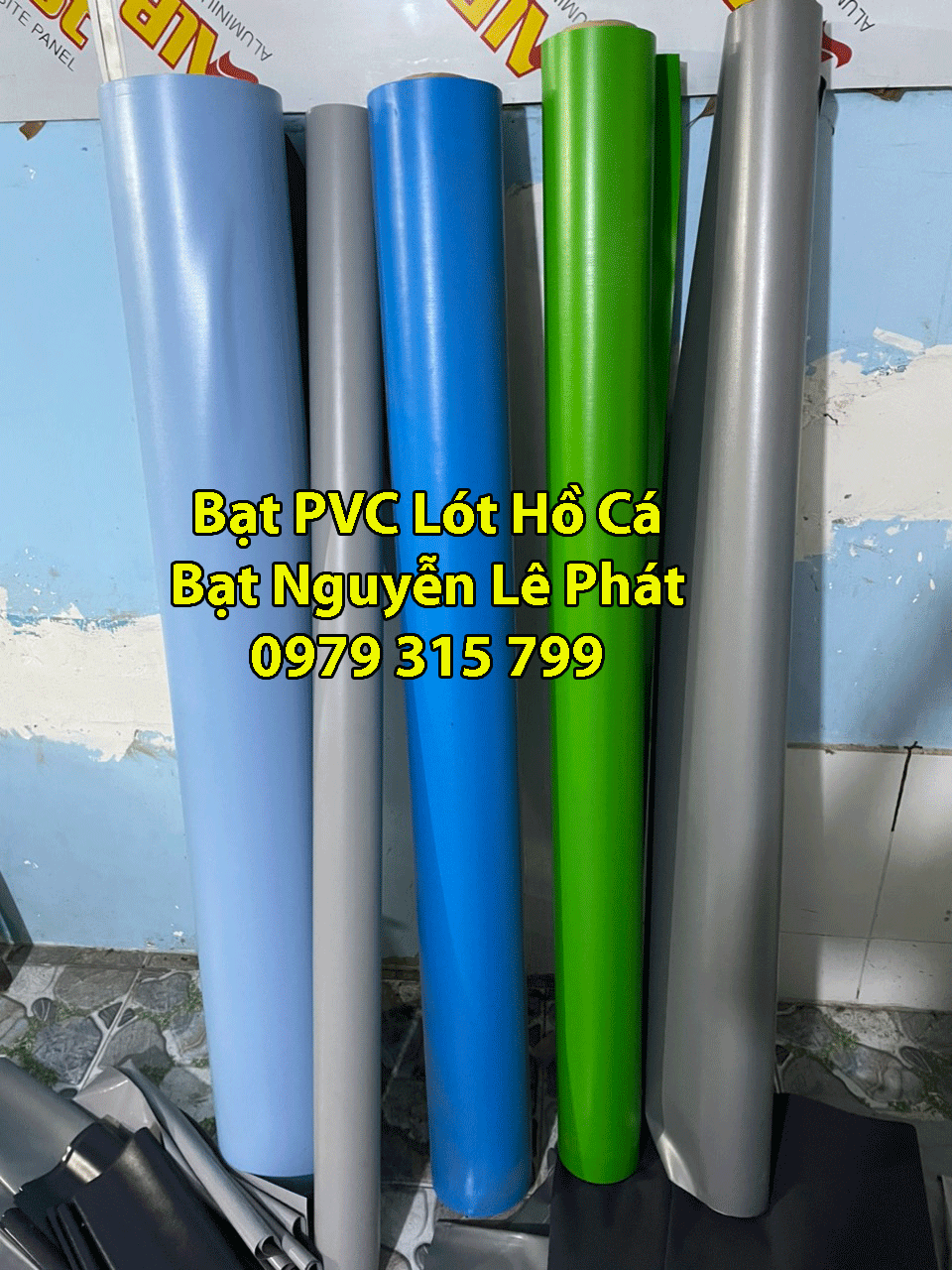 Bạt nhựa PVC lót hồ cá KOI