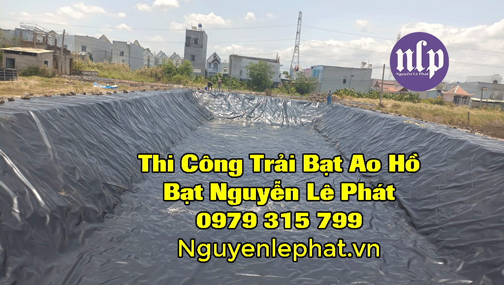Thi công bạt lót hồ hDPE Bàu Bàng Thi công bạt lót hồ hDPE Bàu Bàng