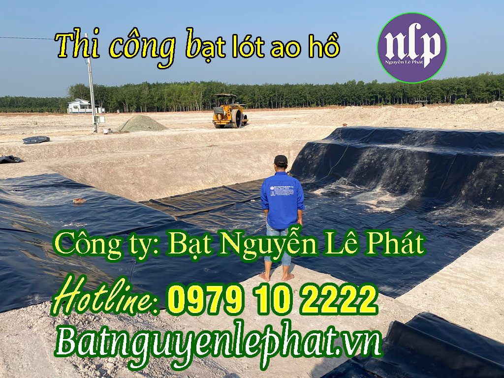 Bạt Nhựa HDPE Lót Ao Hồ Chứa Nước Tưới Cây Nuôi Cá Tại Định Quán