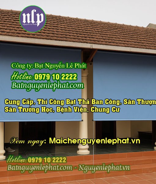 Lắp bạt mái thả tại Quận 2