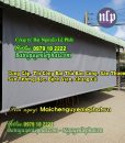 Bạt mái thả che nắng mưa ngoài trời