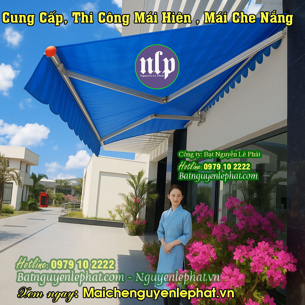 Mái Bạt Che Hiên Được Ưa Chuộng Tại Thủ Đức Mái Bạt Che Hiên Được Ưa Chuộng Tại Thủ Đức