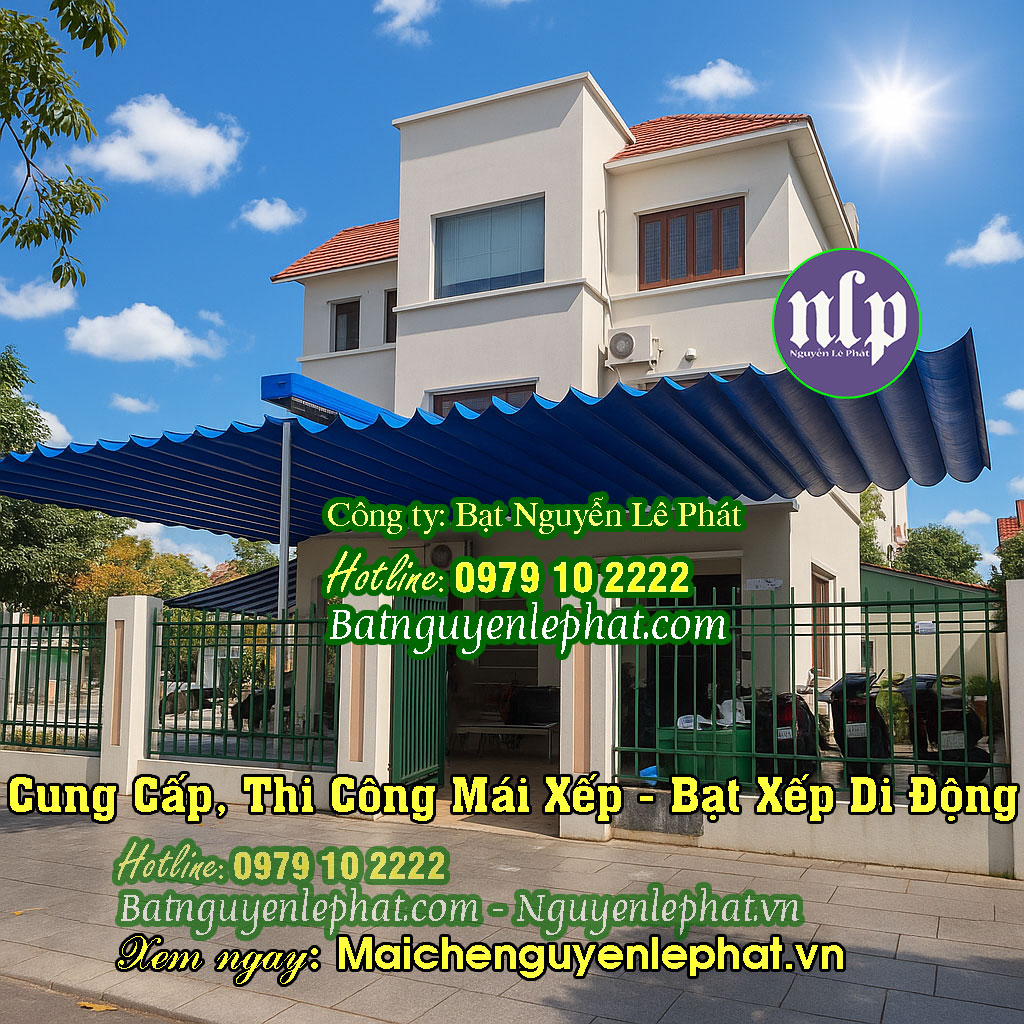 Thi công bạt kéo Bình Dương