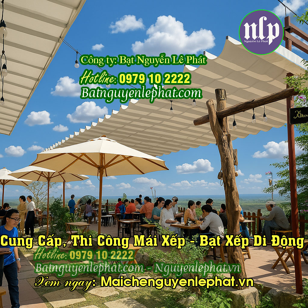 Mái Xếp Di Động, Báo Giá Thi Công Bạt Xếp Lượn Sóng Giá Rẻ Mái Xếp Di Động, Báo Giá Thi Công Bạt Xếp Lượn Sóng Giá Rẻ