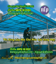 Mái Che Nhựa Poly Lấy Sáng Tại Thủ Dầu Một Bình Dương