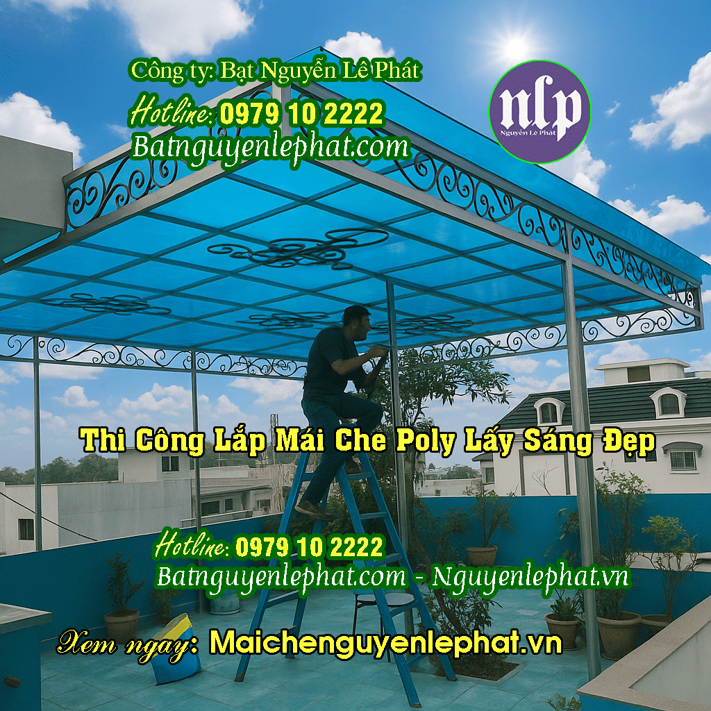Mái Che Bạt Nhựa, Mái Che Poly Lấy Sáng tại Dĩ An Mái Che Nhựa Poly Lấy Sáng Tại Thủ Dầu Một Bình Dương